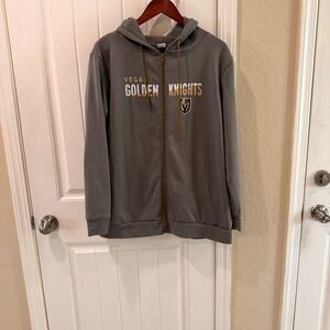 Vegas Golden Knights Gray Hoodie Jacket